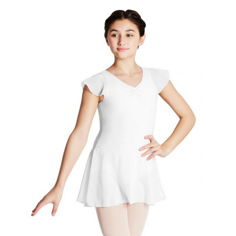 11305C Capezio Flutter Sleeve Dress from Bea Dancewear in Tonbridge