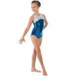 Tappers And Pointers Shine Panel SL Gymnastics Leotard