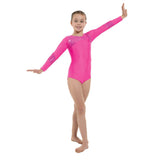 Tappers and Pointers LS Lycra/Holo Gymnastics Leotard
