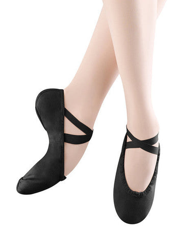 Bloch Pump Black Canvas Ballet Shoe