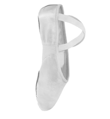 Starlite White Satin Split Sole Ballet Shoe