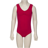 Katz Rouche Plum Leotard