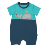 Kite Spouting Whale Romper