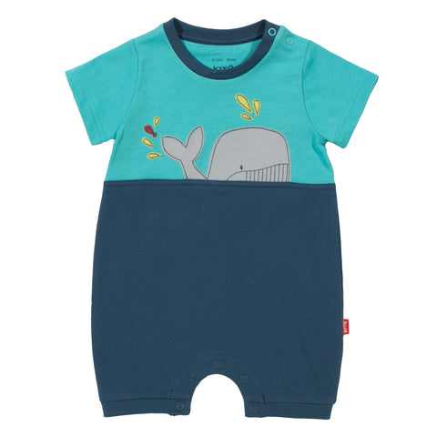 Kite Spouting Whale Romper