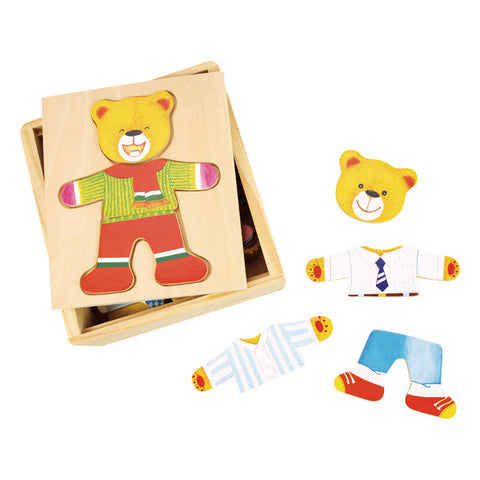 Mr Bear Wooden Toy