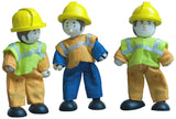 LE TOY VAN Construction Worker Budkins