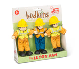 LE TOY VAN Construction Worker Budkins