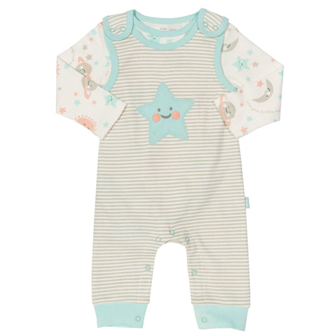 Kite Love You Dungaree Set