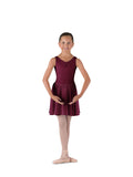 Bloch Tank Leotard - ISTD - Plum & Sky Blue