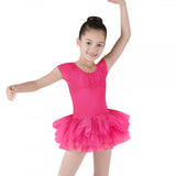 Bloch Sequin Trim Heart Back Cap Sleeve Tutu