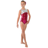 Tappers And Pointers Shine Panel SL Gymnastics Leotard