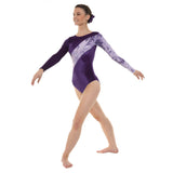 Tappers and Pointers Smooth Velvet Gymnastics Leotard