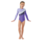 Tappers And Pointers LS Lycra Cosmic Gymnastics Leotard