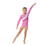 Tappers And Pointers LS Lycra Cosmic Gymnastics Leotard