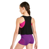 KAIA BY BLOCH BLACK OPEN MESH TOP "DON'T STOP WON'T STOP" KA008T. TONBRIDGE DANCEWEAR 