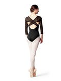 Bloch Lila Diamond Flock Leotard