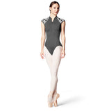 Bloch Carolein Zipper Cap Sleeve Leotard