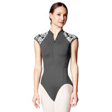 Bloch Carolein Zipper Cap Sleeve Leotard