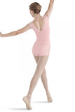 Mirella Lace Shoulder Black Leotard