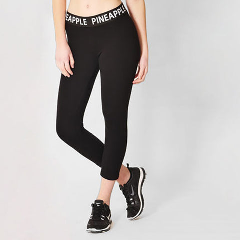 Pineapple Band Logo Crop Legging