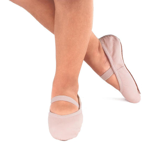 So Danca Leather Full Sole Ballet Shoe