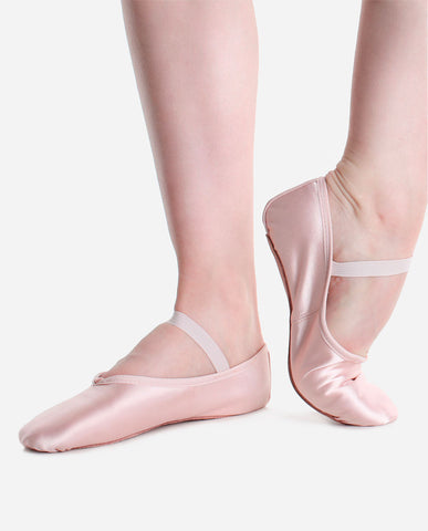 So Danca White Satin Ballet Shoes