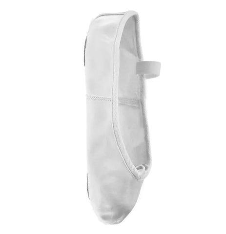 Starlite White Satin Ballet Shoe