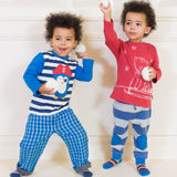 Kite Reversible check Pull Up Trousers