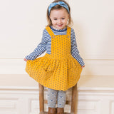 Kite Polka Heart Pinafore Dress