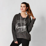 Pineapple Dip Charcoal Hoodie