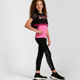 Pineapple Mesh Dance Double Layer Top