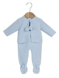 Knitted Pom Pom Top And Trouser