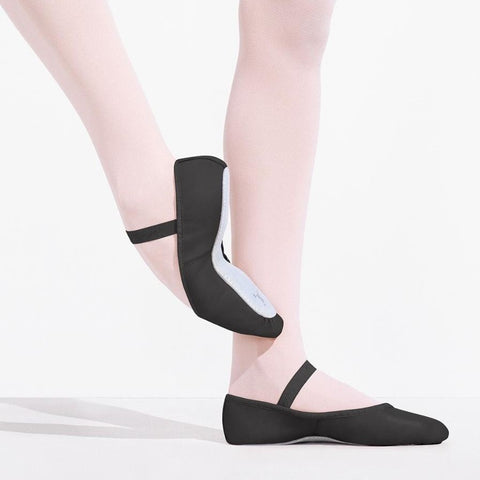 Capezio Daisy Full Sole Black Ballet Shoe