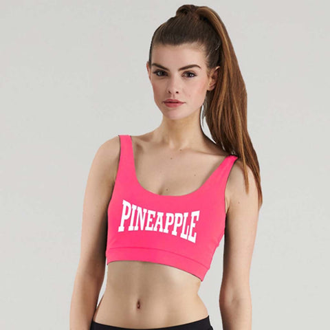 Pineapple Pink Bra Top