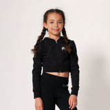 Pineapple Crop Diamante Zip Jacket