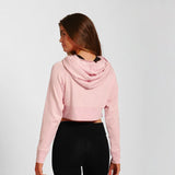Pineapple Retro Crop Hoodie