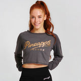 Pineapple Crop Retro Off Shoulder Top