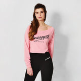 Pineapple Crop Retro Off Shoulder Top