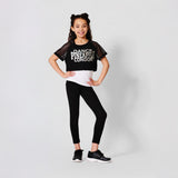 Pineapple Mesh Sleeve Double Layer Top